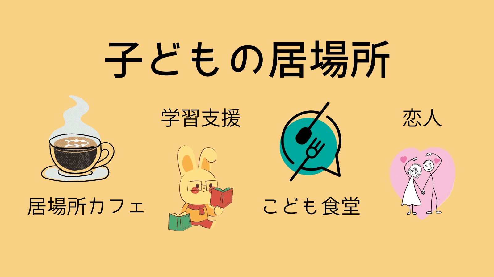 【完全版】学校にも家にも居場所がない子どものための心の居場所
